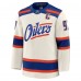 Edmonton Oilers Connor McDavid Fanatics Light Beige Alternate Premium Jersey