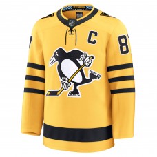 Pittsburgh Penguins Sidney Crosby Fanatics Gold Alternate Premium Player Jersey