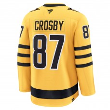 Pittsburgh Penguins Sidney Crosby Fanatics Gold Alternate Premium Player Jersey