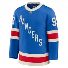 New York Rangers Mika Zibanejad Fanatics Blue Centennial Premium Jersey New York Rangers Mika Zibanejad Fanatics Blue Centennial Premium Jersey