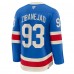 New York Rangers Mika Zibanejad Fanatics Blue Centennial Premium Jersey