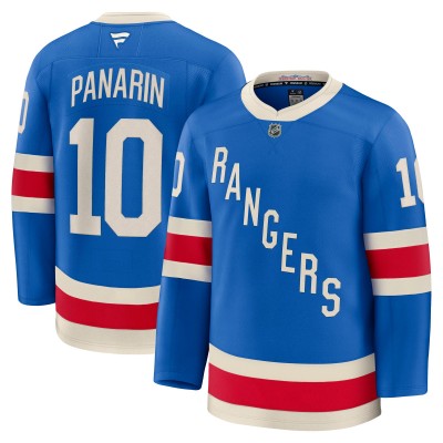 New York Rangers Artemi Panarin Fanatics Blue Centennial Premium Jersey