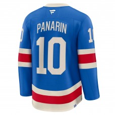 New York Rangers Artemi Panarin Fanatics Blue Centennial Premium Jersey New York Rangers Artemi Panarin Fanatics Blue Centennial Premium Jersey