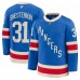 New York Rangers Igor Shesterkin Fanatics Blue Centennial Premium Jersey New York Rangers Igor Shesterkin Fanatics Blue Centennial Premium Jersey
