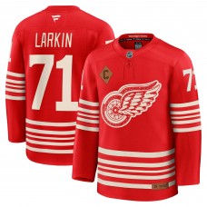 Игровая джерси Detroit Red Wings Dylan Larkin Fanatics Red Centennial Premium Player