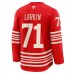 Игровая джерси Detroit Red Wings Dylan Larkin Fanatics Red Centennial Premium Player