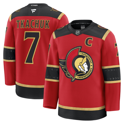 Ottawa Senators Brady Tkachuk Fanatics Red Alternate Premium Jersey