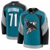 San Jose Sharks Macklin Celebrini Fanatics Teal Alternate Premium Player Jersey