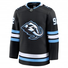 Utah Mammoth Logan Cooley Fanatics Black Home Premium Player Jersey