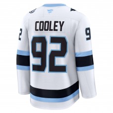 Utah Mammoth Logan Cooley Fanatics White Away Premium Player Jersey