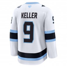 Utah Mammoth Clayton Keller Fanatics White Away Premium Player Jersey