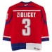 Marek Zidlicky Team Czech Republic Fanatics Authentic Game-Used #3 Red Nike Jersey from the 2004 World Cup of Hockey