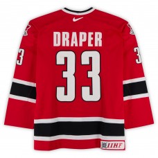 Kris Draper Team Canada Fanatics Authentic Game-Used #33 Red Nike Jersey from the 2004 World Cup of Hockey