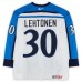 Kari Lehtonen Team Finland Fanatics Authentic Game-Used #30 White Nike Jersey from the 2004 World Cup of Hockey