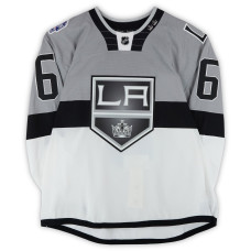 Тренировочный джерси Jake Muzzin Los Angeles Kings Fanatics Authentic White vs. San Jose Sharks on February 21, 2015 Тренировочный джерси Jake Muzzin Los Angeles Kings Fanatics Authentic White vs. San Jose Sharks on February 21, 2015