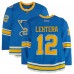 Jori Lehtera St. Louis Blues Fanatics Authentic Practice-Used #12 Blue Reebok Jersey vs. Chicago Blackhawks on January 2, 2017 - NHL Winter Classic - Worn During Warm-Ups