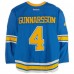 Carl Gunnarsson St. Louis Blues Fanatics Authentic Practice-Used #4 Blue Reebok Jersey vs. Chicago Blackhawks on January 2, 2017 - NHL Winter Classic - Worn During Warm-Ups