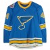 Carl Gunnarsson St. Louis Blues Fanatics Authentic Practice-Used #4 Blue Reebok Jersey vs. Chicago Blackhawks on January 2, 2017 - NHL Winter Classic - Worn During Warm-Ups