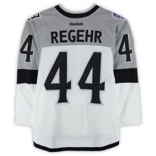 Тренировочный джерси Robyn Regehr Los Angeles Kings Fanatics Authentic White vs. San Jose Sharks on February 21, 2015 Тренировочный джерси Robyn Regehr Los Angeles Kings Fanatics Authentic White vs. San Jose Sharks on February 21, 2015