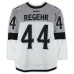 Тренировочный джерси Robyn Regehr Los Angeles Kings Fanatics Authentic White vs. San Jose Sharks on February 21, 2015