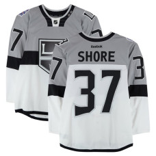 Тренировочный джерси Nick Shore Los Angeles Kings Fanatics Authentic White vs. San Jose Sharks on February 21, 2015 Тренировочный джерси Nick Shore Los Angeles Kings Fanatics Authentic White vs. San Jose Sharks on February 21, 2015