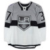 Тренировочный джерси Nick Shore Los Angeles Kings Fanatics Authentic White vs. San Jose Sharks on February 21, 2015