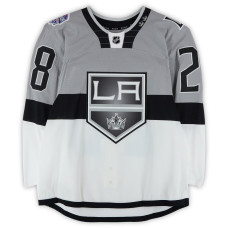 Тренировочный джерси Jarret Stoll Los Angeles Kings Fanatics Authentic White vs. San Jose Sharks on February 21, 2015 Тренировочный джерси Jarret Stoll Los Angeles Kings Fanatics Authentic White vs. San Jose Sharks on February 21, 2015