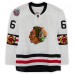 Michal Kempny Chicago Blackhawks Fanatics Authentic Practice-Used #6 White Reebok Jersey vs. St. Louis Blues on January 2, 2017 - NHL Winter Classic - Worn During Warm-Ups