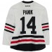 Richard Panik Chicago Blackhawks Fanatics Authentic Practice-Used #14 White Reebok Jersey vs. St. Louis Blues on January 2, 2017 - NHL Winter Classic - Worn During Warm-Ups