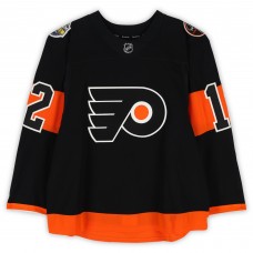 Michael Raffl Philadelphia Flyers Fanatics Authentic Practice-Used #12 Black Reebok Jersey vs. Pittsburgh Penguins on February 25, 2017 - NHL Stadium Series - Worn During Warm-Ups