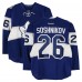Nikita Soshnikov Toronto Maple Leafs Fanatics Authentic Practice-Used #26 Blue Reebok Jersey vs. Detroit Red Wings on January 1, 2017 - NHL Centennial Classic - Worn During Warm-Ups