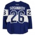 Nikita Soshnikov Toronto Maple Leafs Fanatics Authentic Practice-Used #26 Blue Reebok Jersey vs. Detroit Red Wings on January 1, 2017 - NHL Centennial Classic - Worn During Warm-Ups