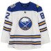 Nathan Beaulieu Buffalo Sabres Fanatics Authentic Practice-Used #82 White adidas Jersey vs. New York Rangers on January 1, 2018 - NHL Winter Classic - Worn During Warm-Ups