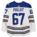 Benoit Pouliot Buffalo Sabres Fanatics Authentic Practice-Used #67 White adidas Jersey vs. New York Rangers on January 1, 2018 - NHL Winter Classic - Worn During Warm-Ups
