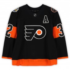 Mark Streit Philadelphia Flyers Fanatics Authentic Practice-Used #32 Black Reebok Jersey vs. Pittsburgh Penguins on February 25, 2017 - NHL Stadium Series - Worn During Warm-Ups