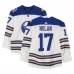 Jordan Nolan Buffalo Sabres Fanatics Authentic Practice-Used #17 White adidas Jersey vs. New York Rangers on January 1, 2018 - NHL Winter Classic - Worn During Warm-Ups