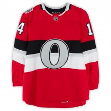 Alexandre Burrows Ottawa Senators Fanatics Authentic Practice-Used #14 Red adidas Jersey vs. Montreal Canadiens on December 16, 2017 - NHL100 Classic - Worn During Warm-Ups