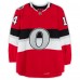 Alexandre Burrows Ottawa Senators Fanatics Authentic Practice-Used #14 Red adidas Jersey vs. Montreal Canadiens on December 16, 2017 - NHL100 Classic - Worn During Warm-Ups