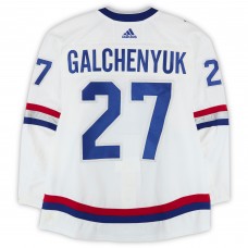 Alex Galchenyuk Montreal Canadiens Fanatics Authentic Practice-Used #27 White adidas Jersey vs. Ottawa Senators on December 16, 2017 - NHL 100 Classic - Worn During Warm-Ups