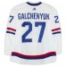 Alex Galchenyuk Montreal Canadiens Fanatics Authentic Practice-Used #27 White adidas Jersey vs. Ottawa Senators on December 16, 2017 - NHL 100 Classic - Worn During Warm-Ups