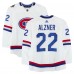 Karl Alzner Montreal Canadiens Fanatics Authentic Practice-Used #22 White adidas Jersey vs. Ottawa Senators on December 16, 2017 - NHL 100 Classic - Worn During Warm-Ups