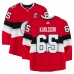 Erik Karlsson Ottawa Senators Fanatics Authentic Practice-Used #65 Red adidas Jersey vs. Montreal Canadiens on December 16, 2017 - NHL100 Classic - Worn During Warm-Ups