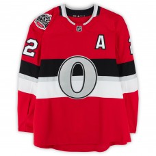 Dion Phaneuf Ottawa Senators Fanatics Authentic Practice-Used #2 Red adidas Jersey vs. Montreal Canadiens on December 16, 2017 - NHL100 Classic - Worn During Warm-Ups