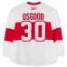 Chris Osgood Detroit Red Wings Fanatics Authentic Practice-Used #30 White Reebok Jersey vs. Chicago Blackhawks on January 1, 2009 - NHL Winter Classic - Worn During Warm-Ups