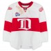 Chris Osgood Detroit Red Wings Fanatics Authentic Practice-Used #30 White Reebok Jersey vs. Chicago Blackhawks on January 1, 2009 - NHL Winter Classic - Worn During Warm-Ups