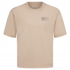 Los Angeles Kings Levelwear Khaki Luxe Signature Knit Lineage T-Shirt