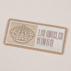 Los Angeles Kings Levelwear Khaki Luxe Signature Knit Lineage T-Shirt