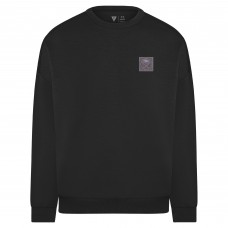 Buffalo Sabres Levelwear Black Luxe Signature Heirloom Tri-Blend Pullover Sweatshirt
