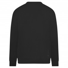 Buffalo Sabres Levelwear Black Luxe Signature Heirloom Tri-Blend Pullover Sweatshirt