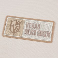 Кофта Vegas Golden Knights Levelwear Khaki Luxe Signature Lineage Tri-Blend